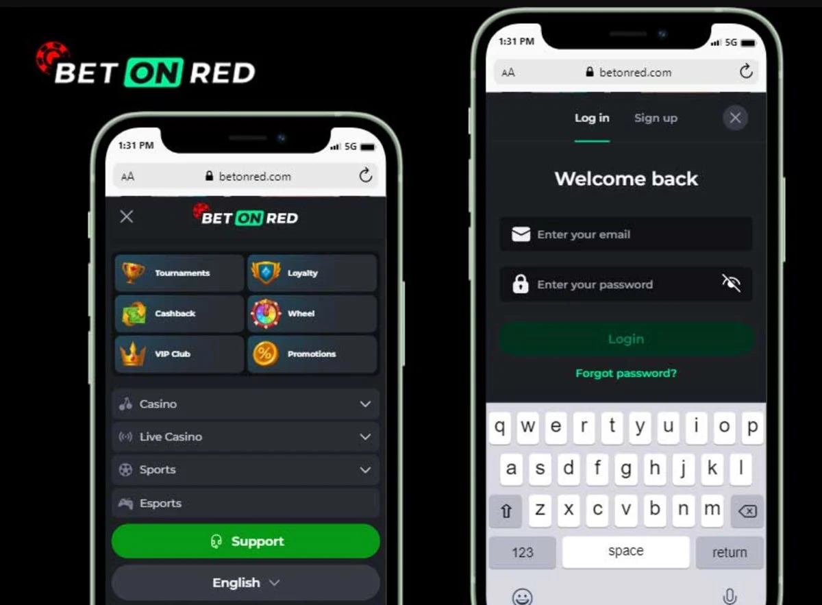 BetOnRed Login