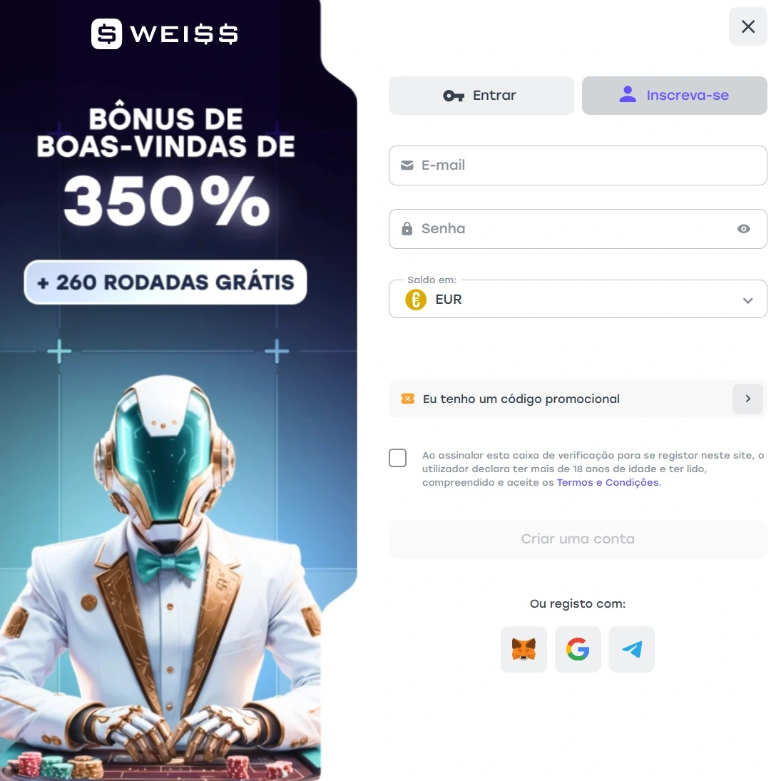 weiss casino portugal