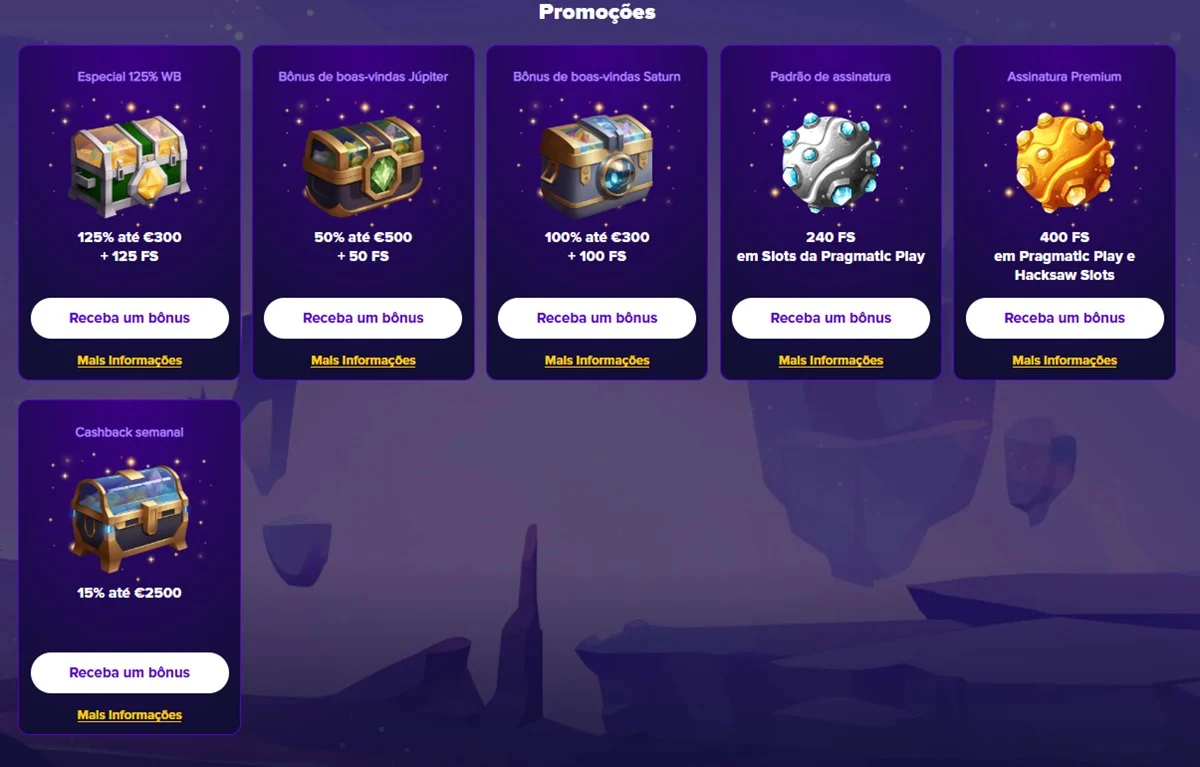 Stelario bonus registo