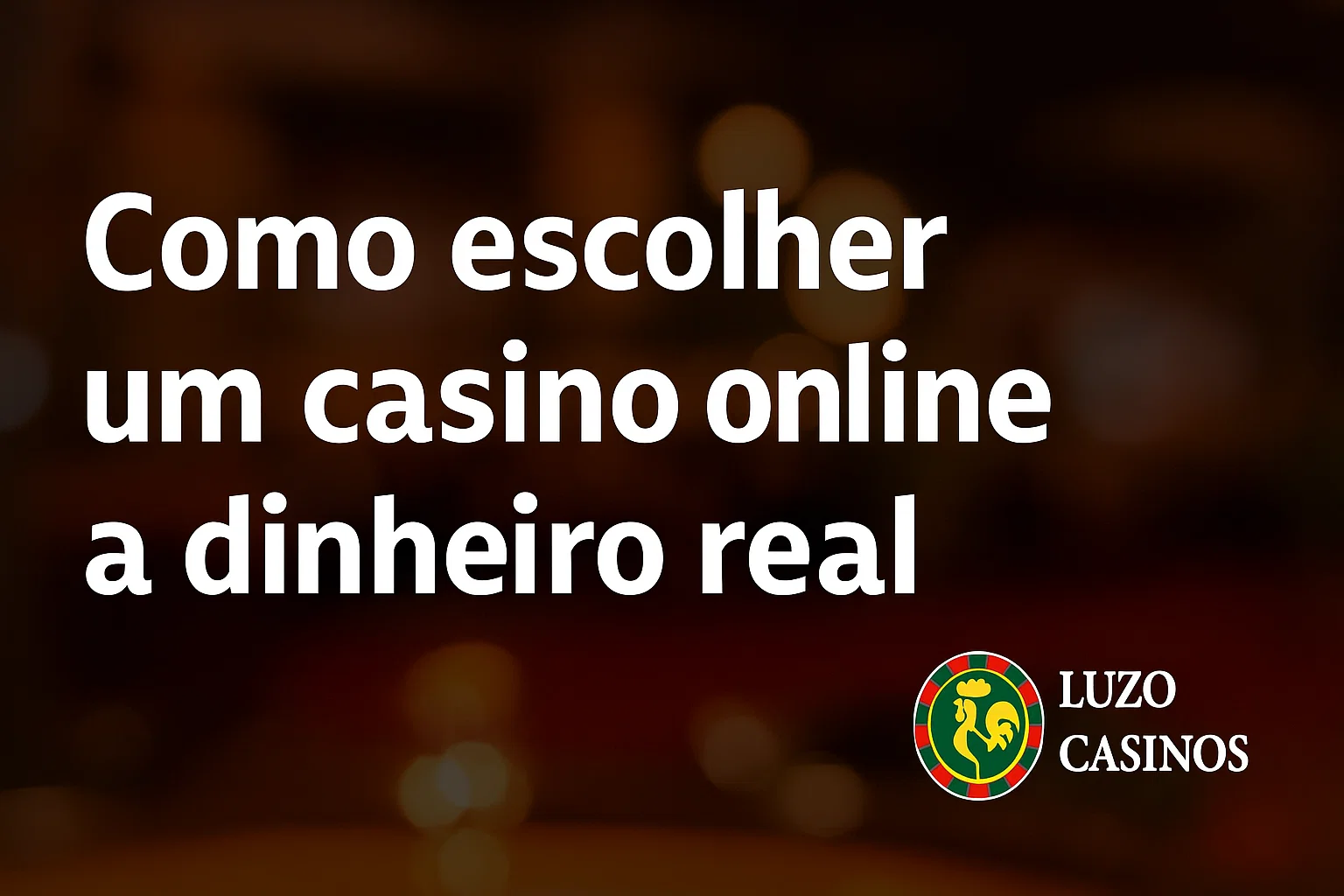 dinheiro real casino