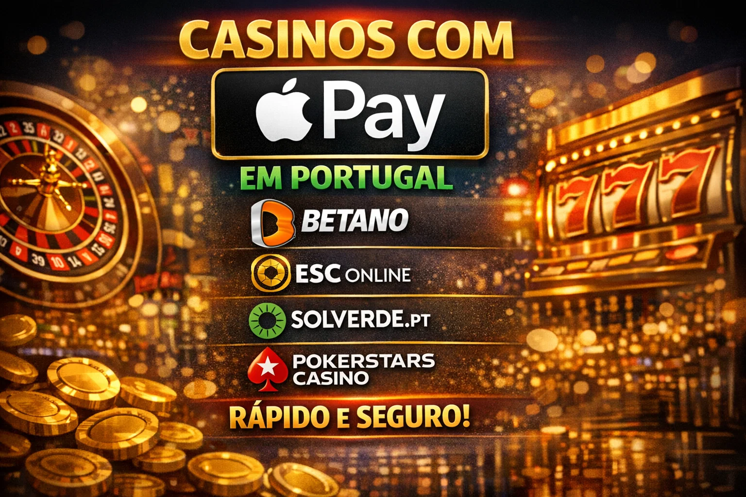 Casinos com Apple Pay