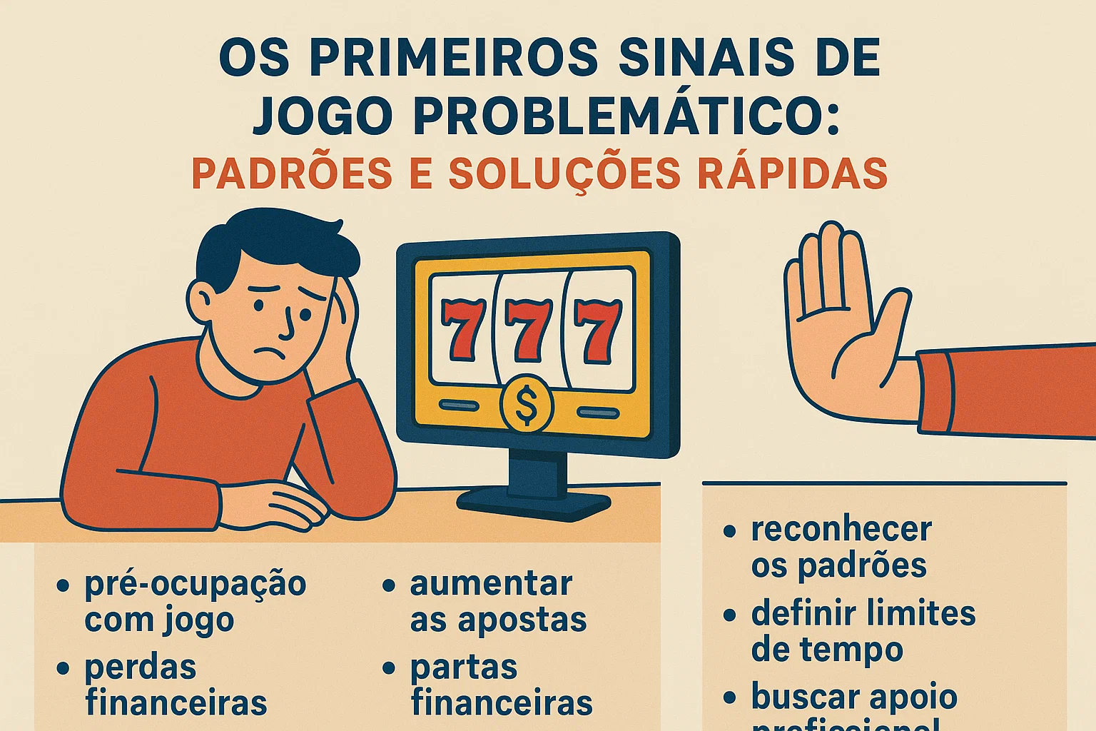 Os Primeiros Sinais de Jogo Problemático